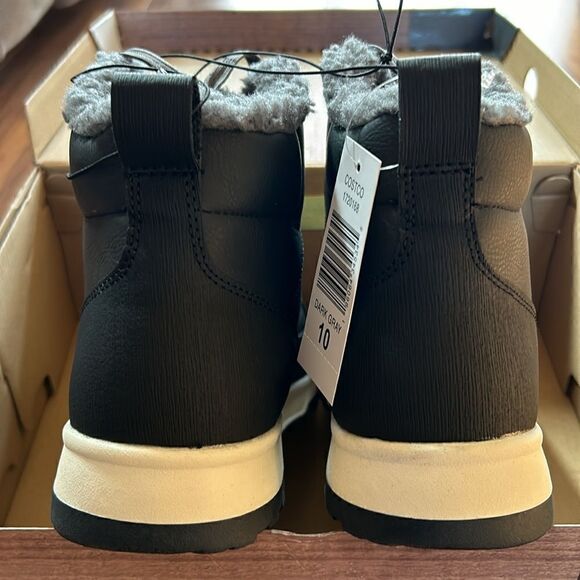 NEW Weatherproof Mens Dark Gray Logjam Boots - Picture 8 of 9